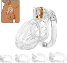 Load image into Gallery viewer, Plastic Chastity Cage Ventilated