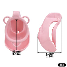 Load image into Gallery viewer, Pussy Chastity Cage With Wearable Butt Plug