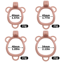 Load image into Gallery viewer, Pussy Chastity Cage With Wearable Butt Plug