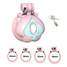 Load image into Gallery viewer, Peach-Shaped Resin Chastity Cage