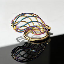 Load image into Gallery viewer, Rainbow Long Banana Chastity Cage 2