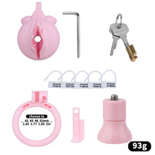 Load image into Gallery viewer, Realistic Clitoris Chastity Cage - 20