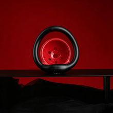 Load image into Gallery viewer, Red and Black Dome ABS Chastity Cage