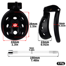 Load image into Gallery viewer, Resin Breathable Male Chastity Cage -11