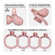 Load image into Gallery viewer, Textured ABS Resin Inverted Chastity Cage
