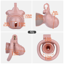 Load image into Gallery viewer, Textured ABS Resin Inverted Chastity Cage