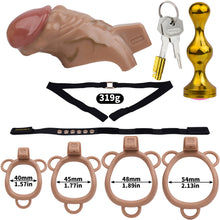 Load image into Gallery viewer, ABS Penis Chastity Lock