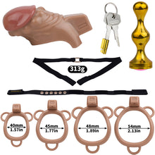 Load image into Gallery viewer, ABS Penis Chastity Lock