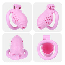 Load image into Gallery viewer, Realistic-Texture Resin Chastity Cage With Pee Hole