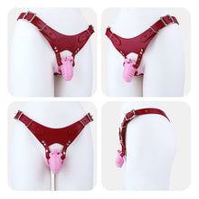 Load image into Gallery viewer, Realistic-Texture Resin Chastity Cage With Pee Hole