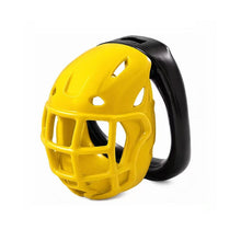 Load image into Gallery viewer, Rugby Helmet Resin Chastity Cage