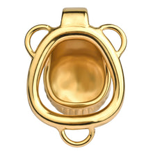 Load image into Gallery viewer, Shell Design Golden Chastity Cage - 3