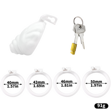 Load image into Gallery viewer, Shell Shaped Chastity Cage