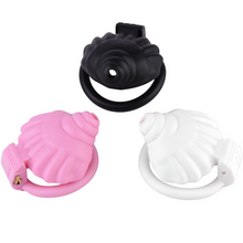 Load image into Gallery viewer, Shell Shaped Chastity Cage