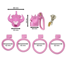 Load image into Gallery viewer, Bullhorn Shaped Chastity Cage
