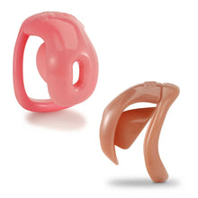 Load image into Gallery viewer, Sissy Protective Hood Chastity Cage