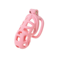 Load image into Gallery viewer, Friendly Pink Mamba Chastity Cage kit details