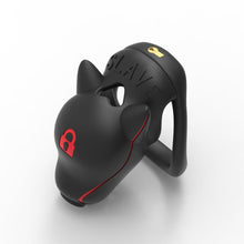 Load image into Gallery viewer, Slave Dog Head Chastity Cage - Invisible Version 2