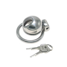 Load image into Gallery viewer, Steel Small Chastity Cage Easy To Pee keys