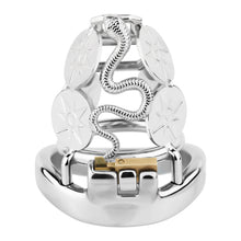 Load image into Gallery viewer, Snake Premium Metal Chastity Cage - 1