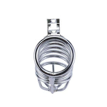 Load image into Gallery viewer, Snake Shaped Metal Cock Cage 3