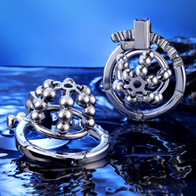Load image into Gallery viewer, Steel Ball Metal Chastity Lock -9