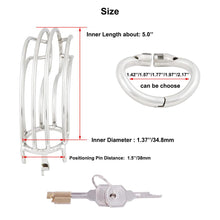 Load image into Gallery viewer, Steel Big Chastity Cage - 2