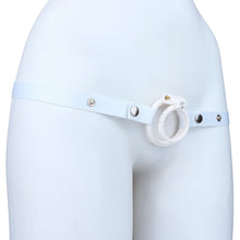 Load image into Gallery viewer, Contract of Time Stone-Accented Resin Chastity Cage