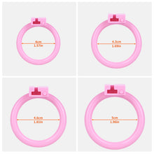 Load image into Gallery viewer, Contract of Time Stone-Accented Resin Chastity Cage