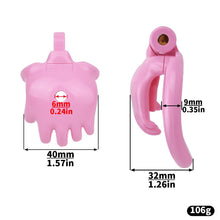 Load image into Gallery viewer, Palm Shaped Sissy Chastity Cage