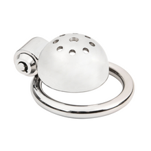 Load image into Gallery viewer, 1-Click Unlock Metal Chastity Cage