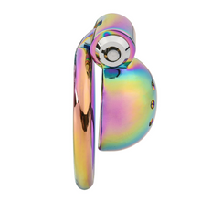 Load image into Gallery viewer, 1-Click Unlock Metal Chastity Cage
