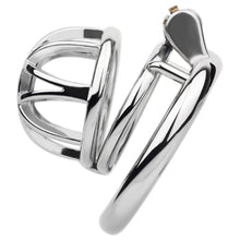 Lade das Bild in den Galerie-Viewer, Compact Lattice Stainless Steel Chastity Cage