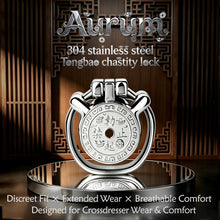 Load image into Gallery viewer, Tongbao Coin 304 Stainless Steel Chastity Cage