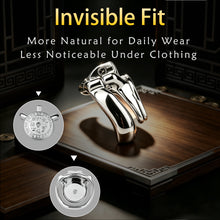 Load image into Gallery viewer, Tongbao Coin 304 Stainless Steel Chastity Cage