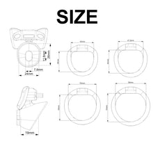 Load image into Gallery viewer, Micro Pacifier Resin Chastity Cage