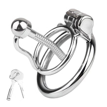 Load image into Gallery viewer, urethral-chastity-cage-easy-to-pee -main image