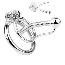 Load image into Gallery viewer, urethral-chastity-cage-easy-to-pee -3