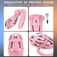 Lade das Bild in den Galerie-Viewer, Vertical-Slot Resin Chastity Cage