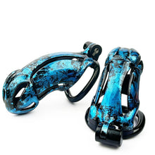 Load image into Gallery viewer, Viper Marbled Resin Chastity Cage