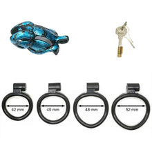 Load image into Gallery viewer, Viper Marbled Resin Chastity Cage