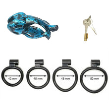 Load image into Gallery viewer, Viper Marbled Resin Chastity Cage