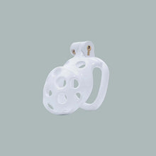 Load image into Gallery viewer, While Hole Mamba Chastity Cage Kit 1.77 To 4.13 Inches Long fit view