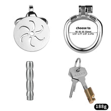 Load image into Gallery viewer, Wind and Fire Wheel Flat Chastity Lock - 7