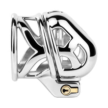 Afbeelding in Gallery-weergave laden, Angled view of Yaokai chastity cage hinge and lock block