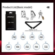 Afbeelding in Gallery-weergave laden, Package contents diagram for Yaokai chastity cage
