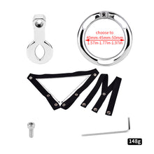 Load image into Gallery viewer, Zeus Eye Flat 304 Stainless Steel Chastity Cage
