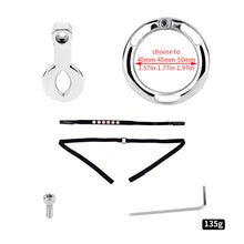 Load image into Gallery viewer, Zeus Eye Flat 304 Stainless Steel Chastity Cage