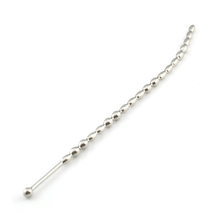 Load image into Gallery viewer, Beaded Stainless Urethral Prince Wand