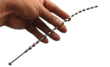 Load image into Gallery viewer, Beaded Stainless Urethral Prince Wand